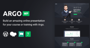 Argo – Schulungskurs WordPress Landing Page Layout