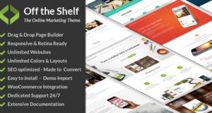 Aus dem Regal – Online Marketing WordPress Vorlage
