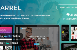 Barrel – Kreatives Corporate Business Responsive Mehrzweck-WordPress-Vorlage