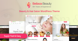 Belleza – Beauty & Friseursalon WordPress Vorlage