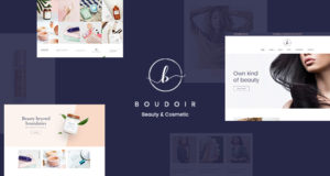 Boudoir – Minimales kosmetisches WooCommerce-Thema