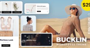 Bucklin – Kreatives persönliches Blog WordPress Layout