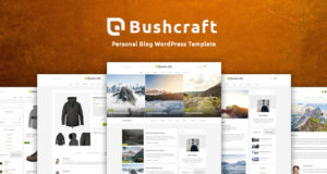 Bushcraft – Persönliches Blog WordPress Template