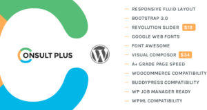 ConsultPlus – WordPress-Template für Unternehmen