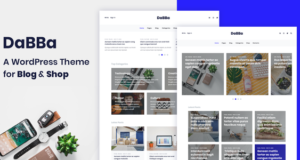 Dabba – Ein WordPress-Layout für Blog & Shop