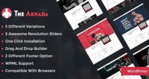 Das Akhada Fitness WordPress-Thema
