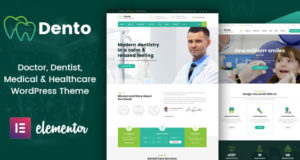 Dento – Dental Care WordPress Layout
