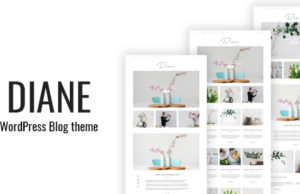 Diane – Minimales WordPress-Blog-Thema