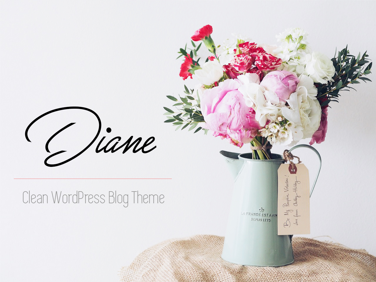 Diane - Minimales WordPress-Blog-Thema - 1