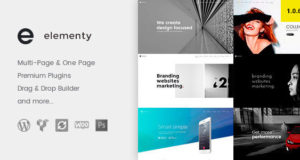Elementy – Mehrzweck-WordPress-Template für eine und mehrere Seiten