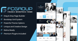 Finanzgruppe – Corporate WordPress Vorlage