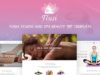 Flusi - Yoga Studio und Spa Beauty WordPress Vorlage.