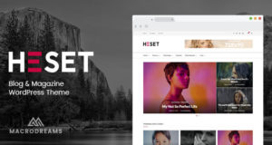 Heset – Blog | Magazin WordPress Template