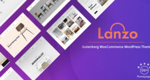 Lanzo – Gutenberg WooCommerce WordPress Vorlage
