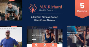 MV Richard – Gesundheit und Fitness WordPress Vorlage