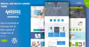 MediKos Center – Medizin und Gesundheit WordPress Landing Template