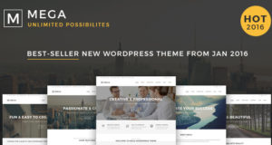 Mega – Kreatives Mehrzweck-WordPress-Layout