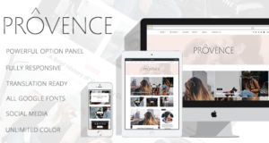 Provence – Intelligentes persönliches WordPress-Blog-Thema
