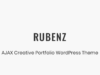 Rubenz - Kreatives Portfolio AJAX WordPress Template
