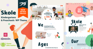 Skole – Schulkindergarten WordPress Elementor