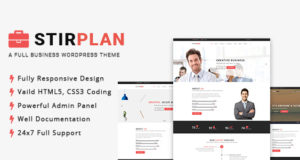 StirPlan – Business & Corporate WordPress Layout