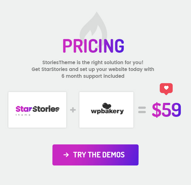 StarStories Theme - Einführungspreis