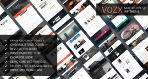 Vozx – Mehrzweck- und Event-WordPress-Vorlage
