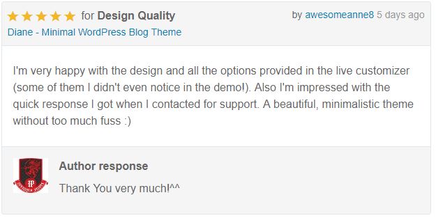 Diane - Minimales WordPress-Blog-Thema - 5