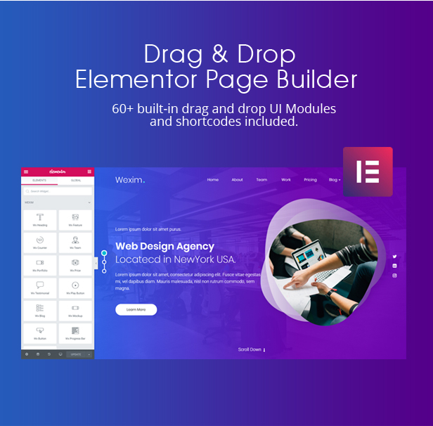 Wexim - Kreatives WordPress-Theme - 5