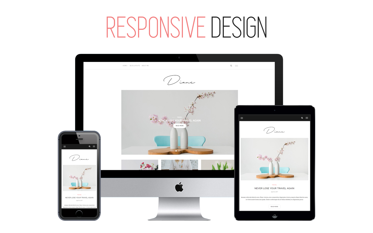 Diane - Minimales WordPress-Blog-Thema - 2