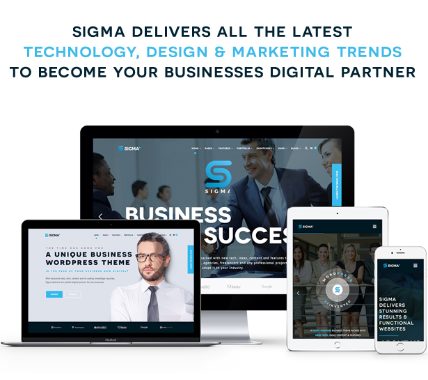SIGMA | Business Multi-Purpose & Neueste Technologie Responsive WordPress Theme - 5