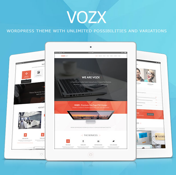 Vozx - Mehrzweck- und Event-WordPress-Theme - 1