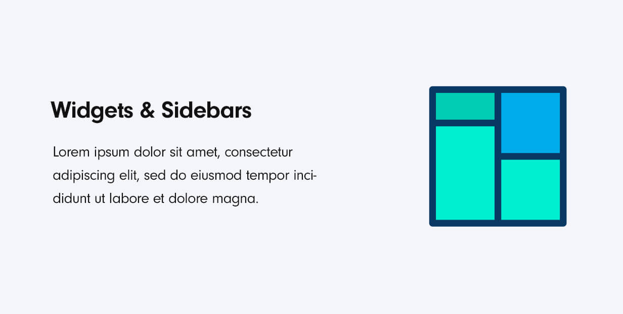 Widgets und Seitenleisten