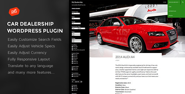 Redline - Autohaus WordPress Theme - 1