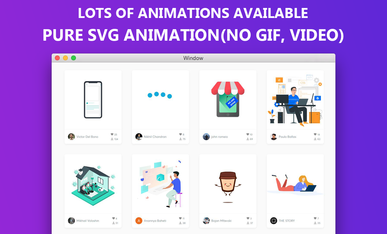 Lottie Animations Addon für WPBakery Page Builder (ehemals Visual Composer) - 1