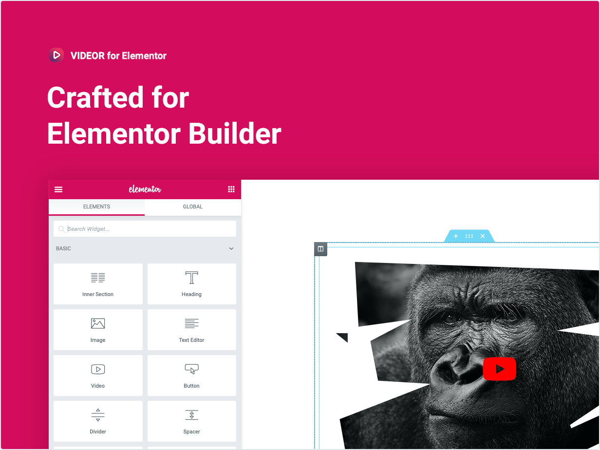 Hergestellt für Elementor Builder