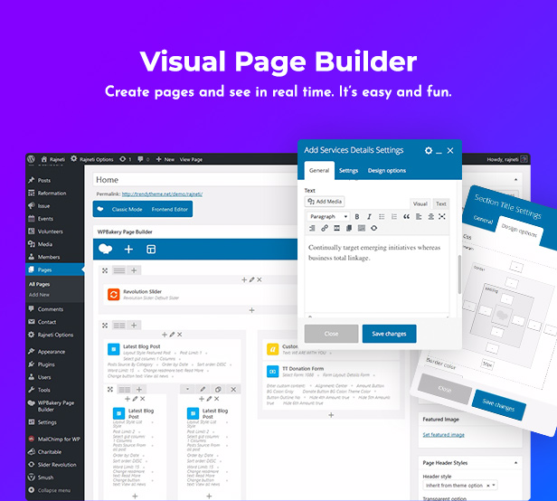Maacuni - WordPress-Theme für kreative Mehrzweckportfolios
