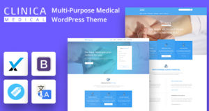 CLINICAWP – Medizinisches WordPress-Vorlage