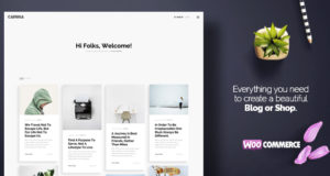 Caprisa – Persönliches WordPress Blog & Shop WooCommerce Layout