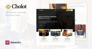 Cholot – WordPress-Template der Ruhestandsgemeinschaft