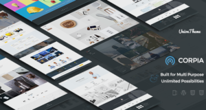 Corpia – Designgesteuertes & Mehrzweck-WordPress-Layout