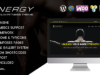 ENERGIE - Responsive WordPress Fitness Layout