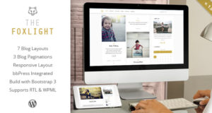 Foxlight – WordPress persönliches Blog-Thema