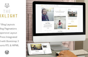 Foxlight – WordPress persönliches Blog-Thema