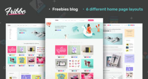 Fribbo – Werbegeschenke Blog WordPress Layout