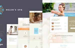Helen Spa – Beauty Cosmetic Template