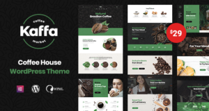 Kaffa – Cafe & Coffee Shop WordPress Layout