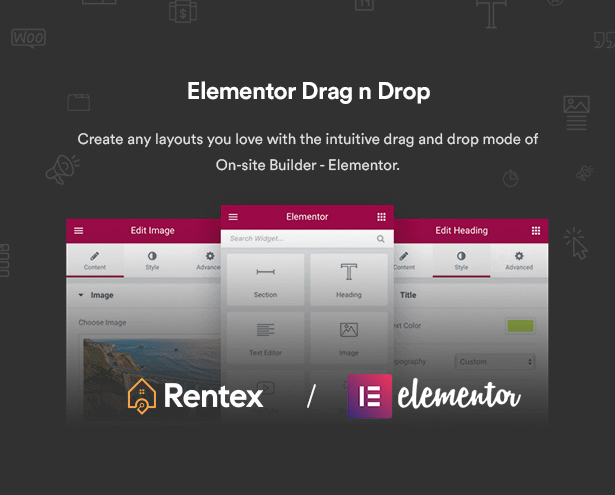 Rentex - Immobilien WordPress Theme