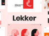 Lekker - Portfolio WordPress Vorlage