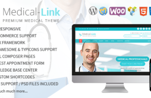 Medical-Link – Responsive Medical WordPress-Vorlage